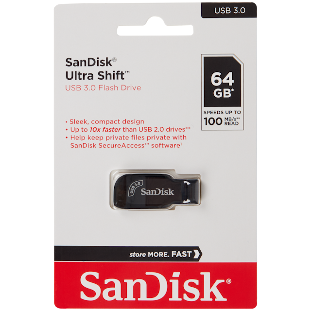 Gedetailleerd dubbel contant geld SanDisk Ultra Micro SDHC-kaart | Action.com