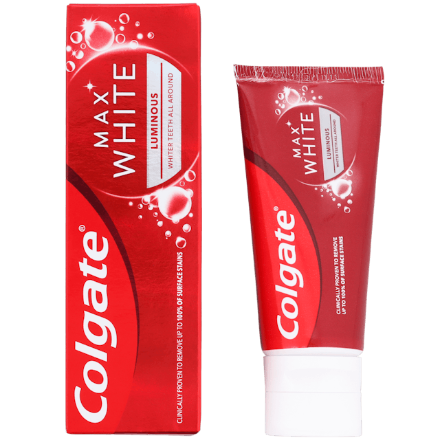 spons Beperking baden Colgate tandpasta Max White Luminous | Action.com