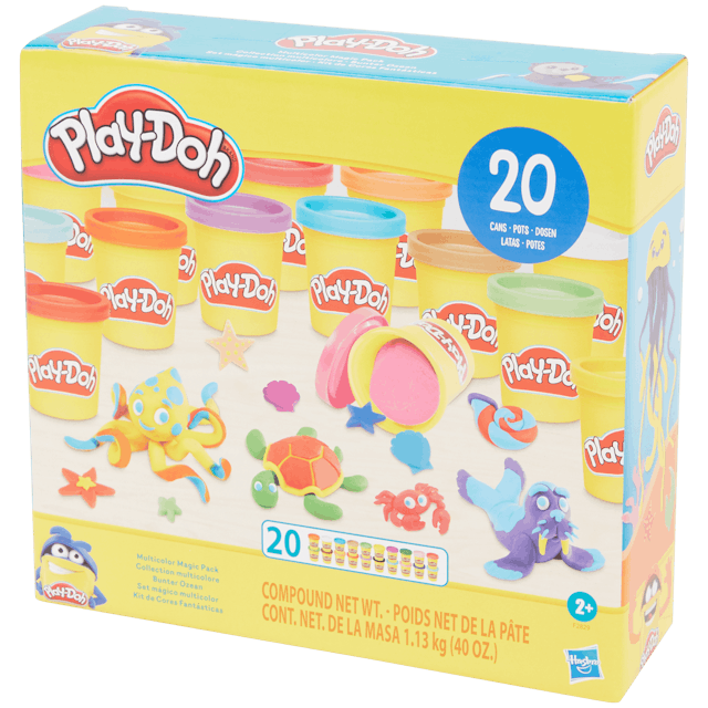 Pack de 4 pots de pâte à modeler Play-Doh - Pâte à modeler - Achat & prix