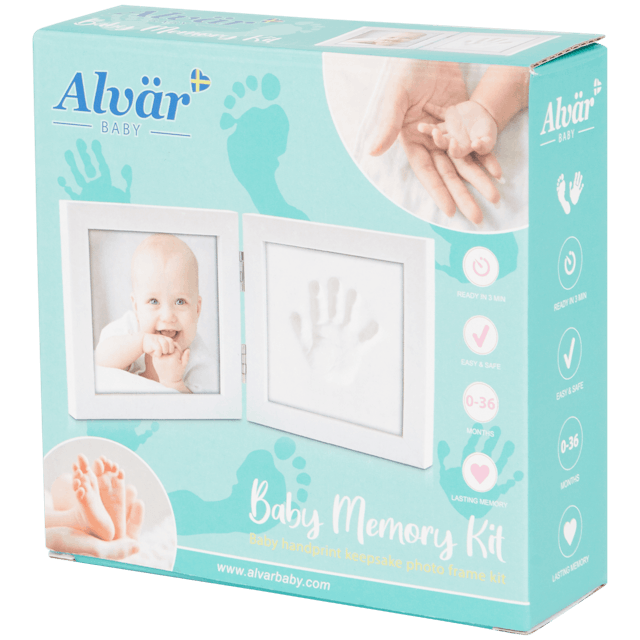 gofidin Marco de fotos de impresión de pie de mano al por mayor bebé tinta  barro bebé mano y pie impresión DIY marco de fotos hueco bebé aniversario