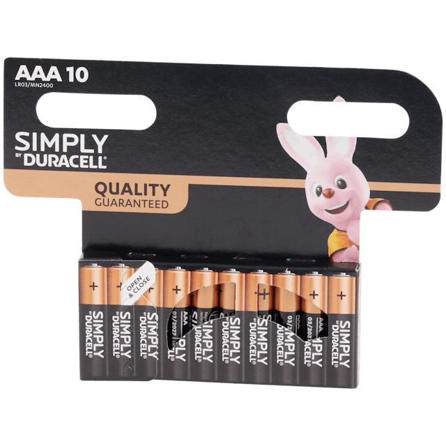 Is Voorschrijven mentaal Duracell Simply batterijen AAA | Action.com