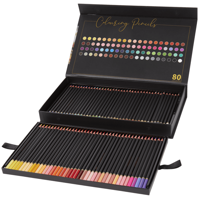 Etui de 80 crayons de couleur Craft Sensations –