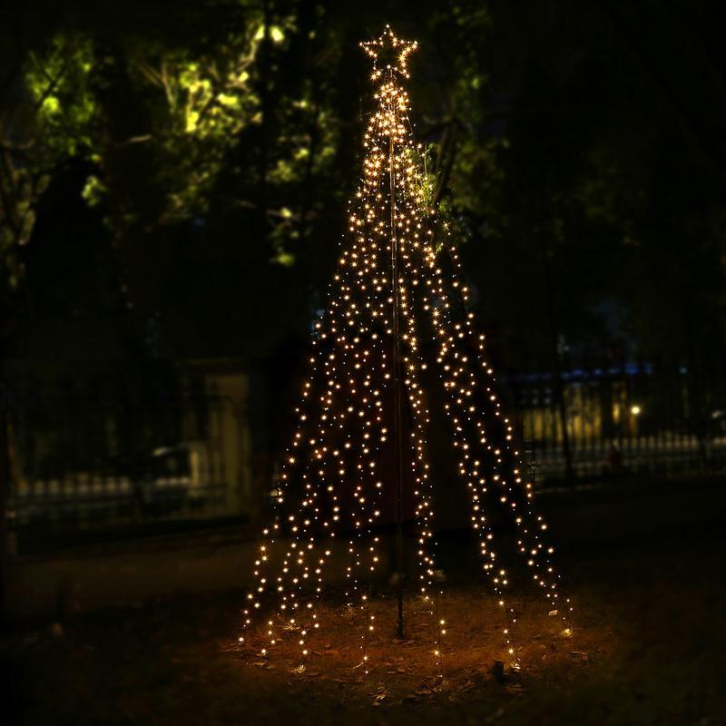 XXL Led-kerstboom voor buiten