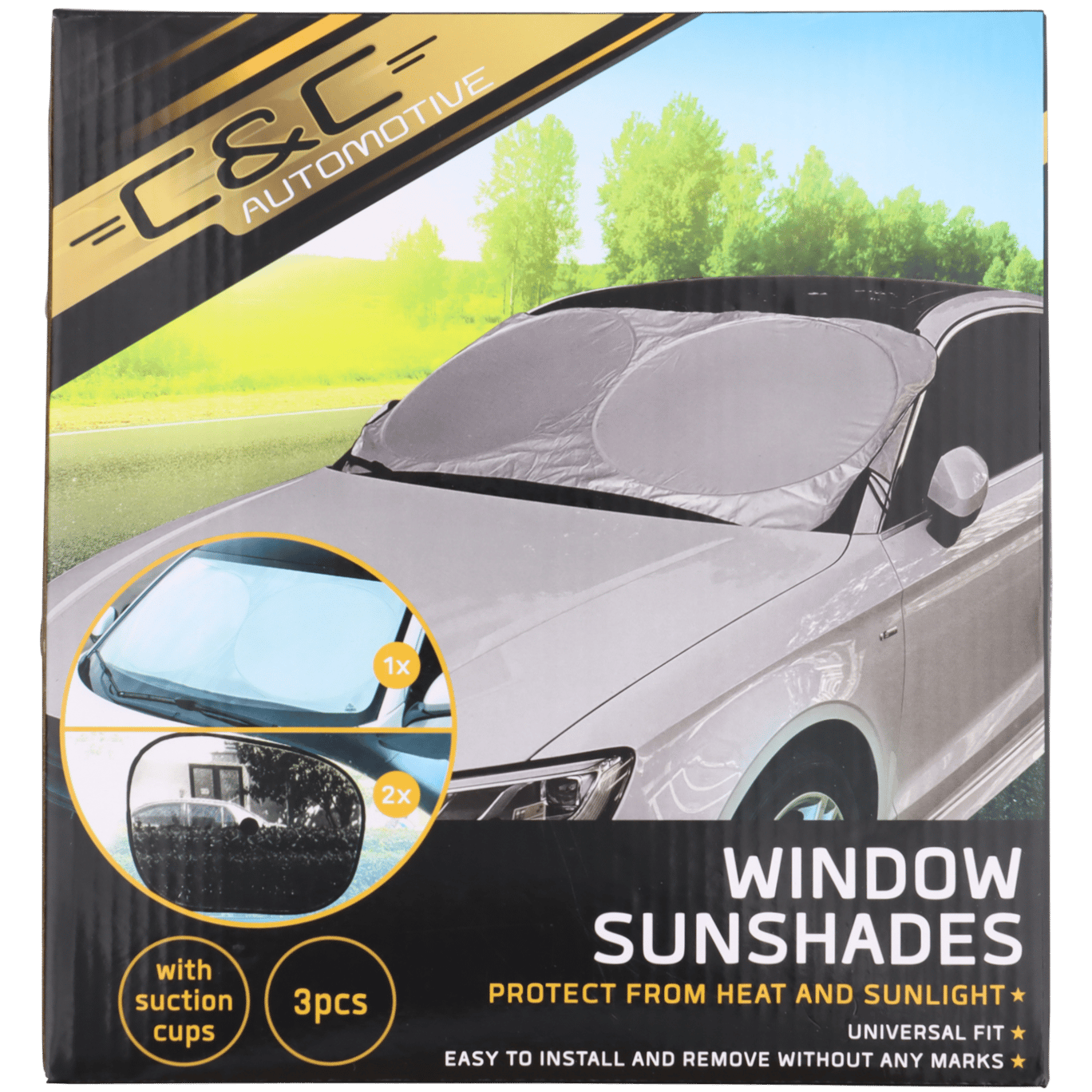 Kit De Pare Soleil Pour Voiture C C Action Com