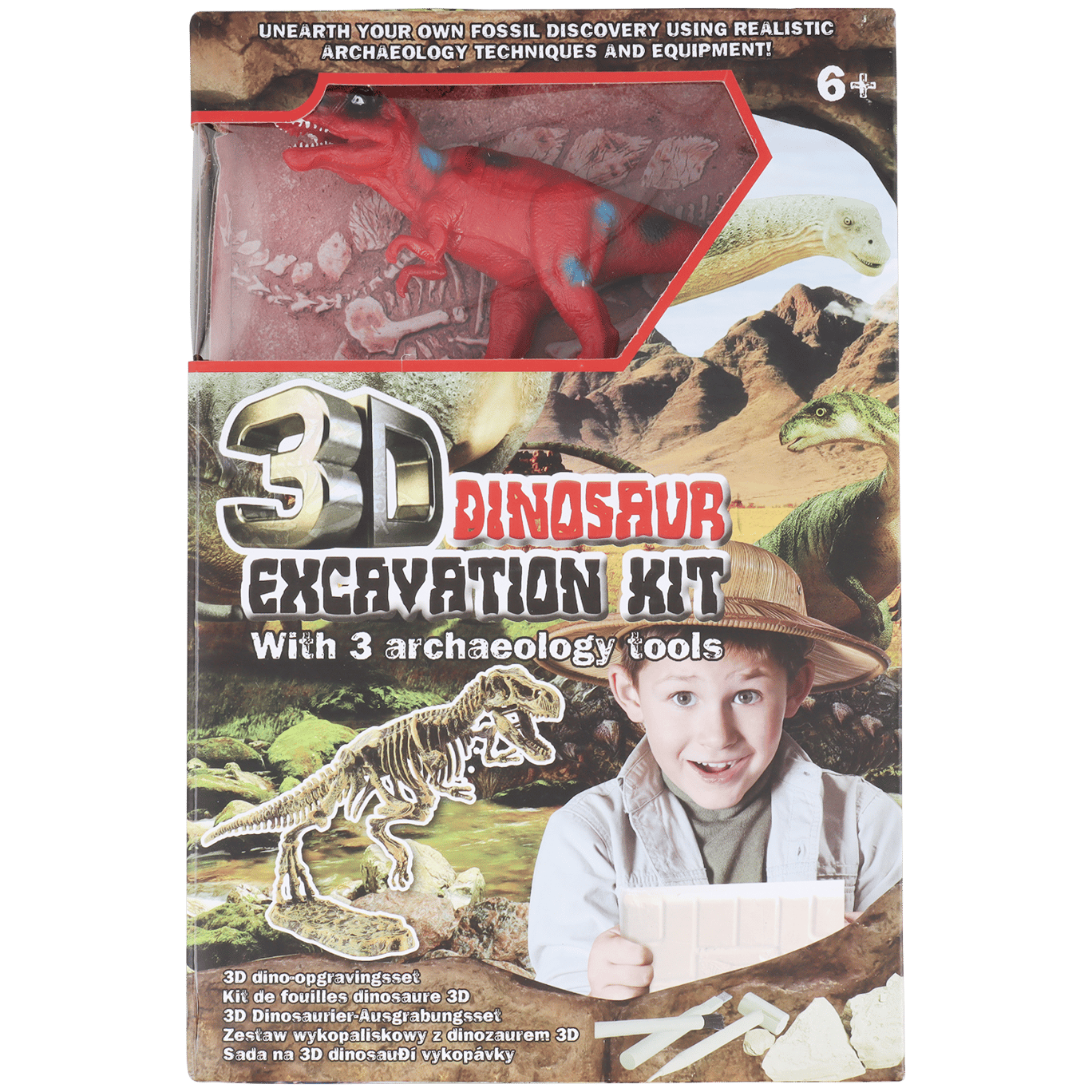 3d Dino Ausgrabungsset Action Com