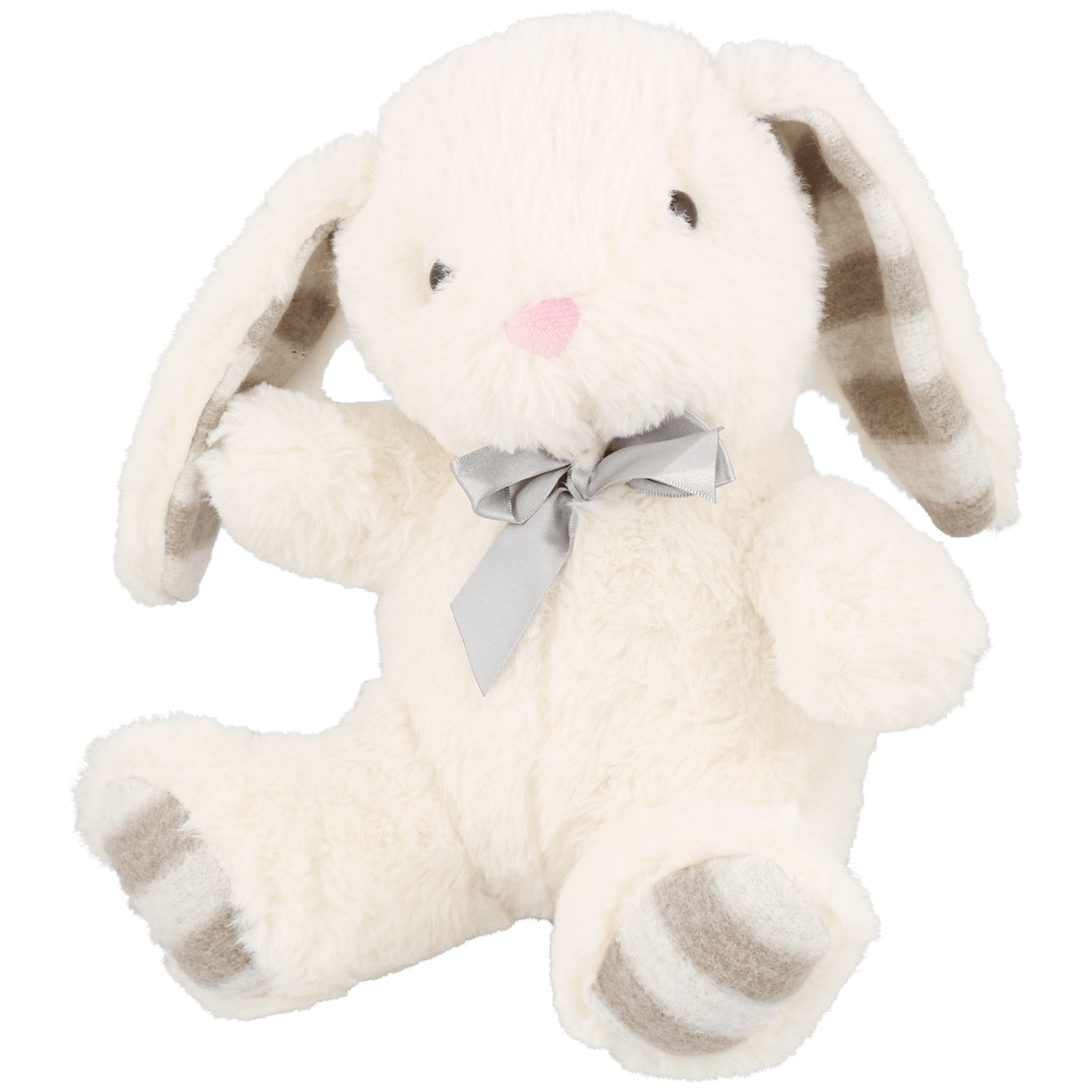 peluche action lapin rose