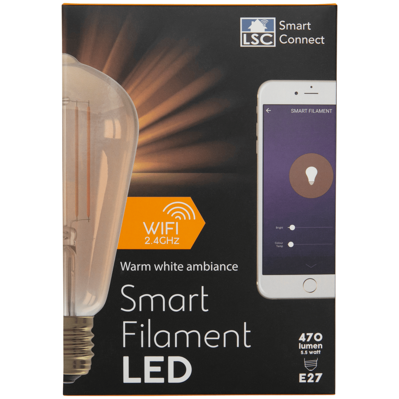 LSC Smart Connect slimme filamentledlamp