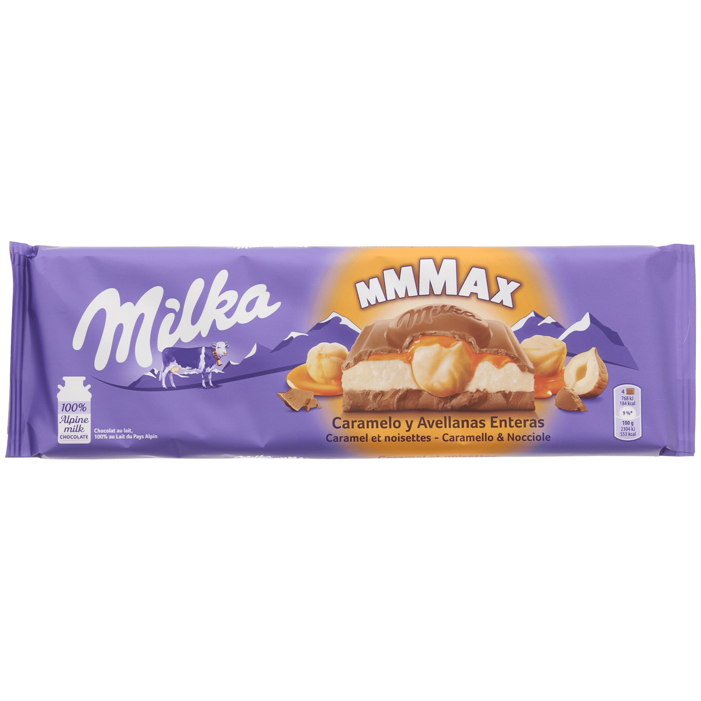 Milka Mmmax chocolade Karamel Hazelnoot | Action.com