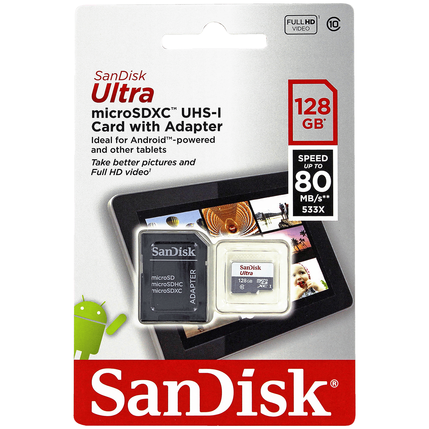 Carte micro SDXC SanDisk Ultra