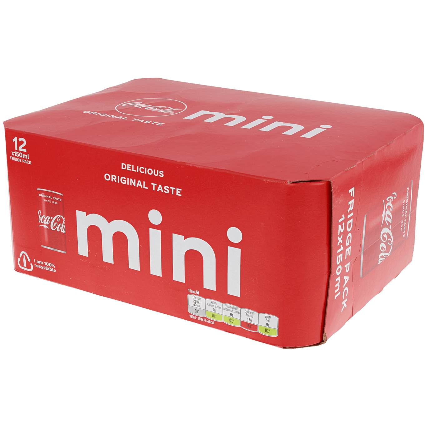 coca cola mini blikjes aanbieding