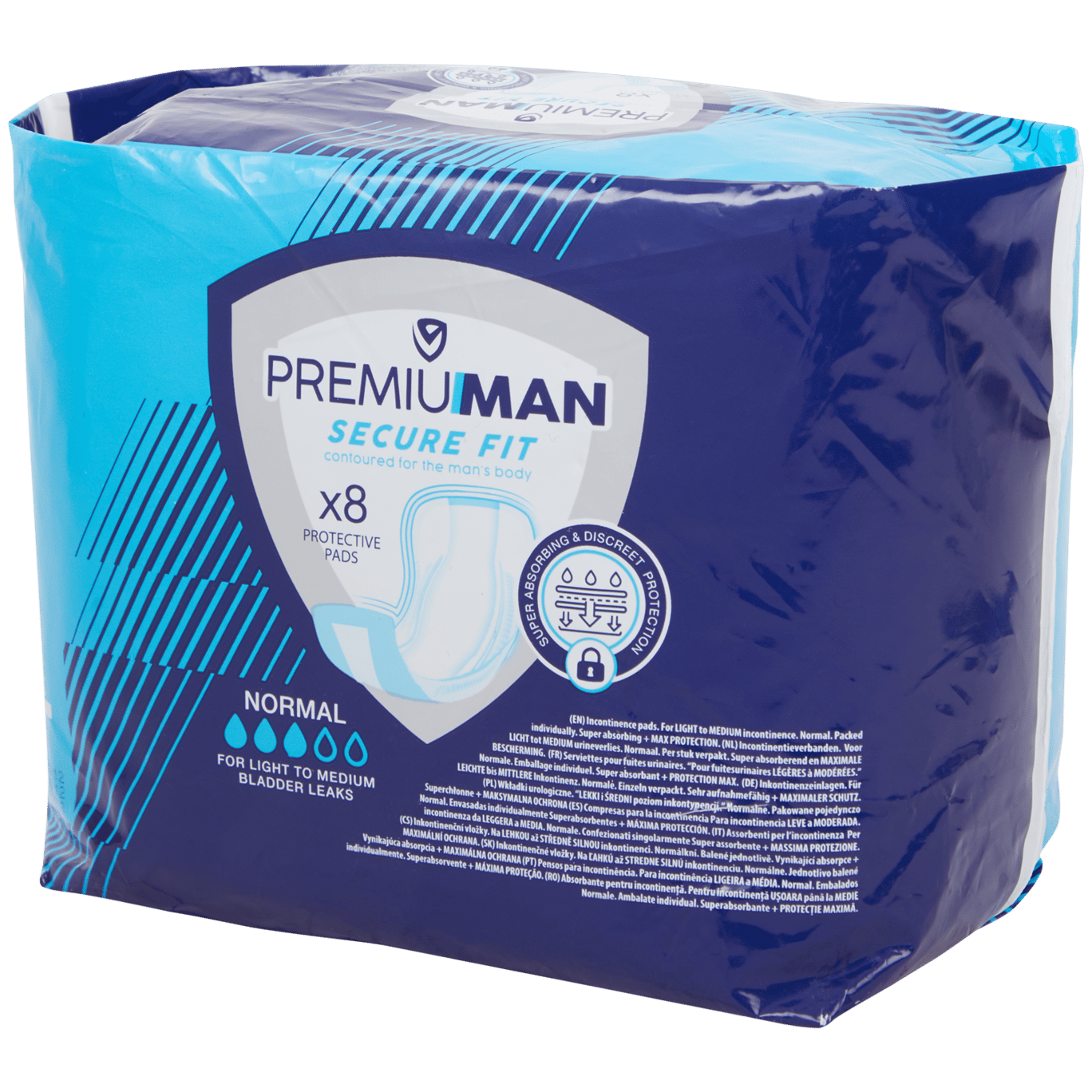 Protections urinaires pour homme