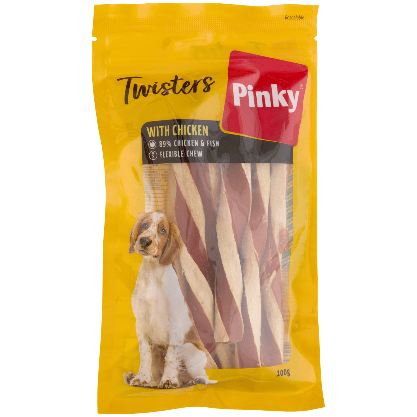 Snacks para perro Twisters Pinky