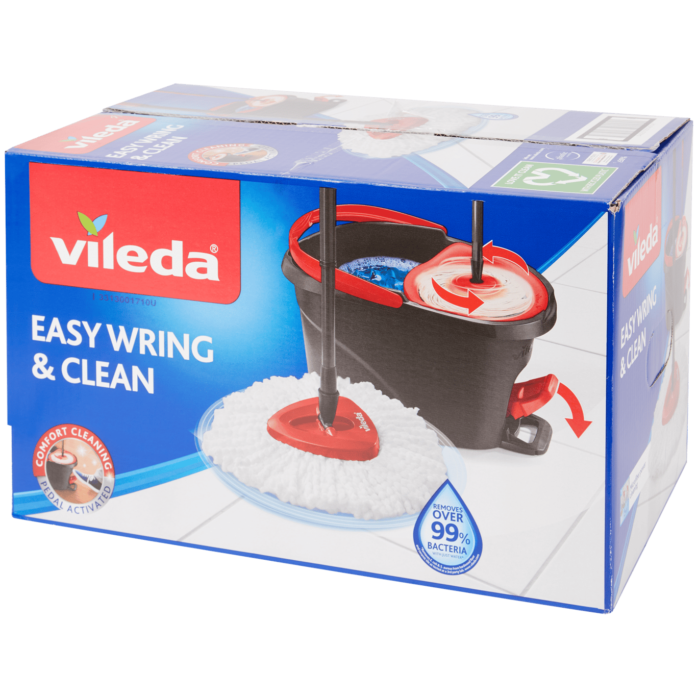 Vileda Wischmopp mit Rotationseimer Easy Wring & Clean