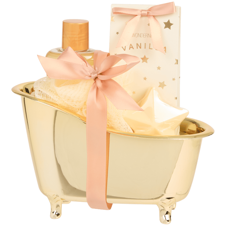 Wellness-Geschenkset in Mini-Badewanne