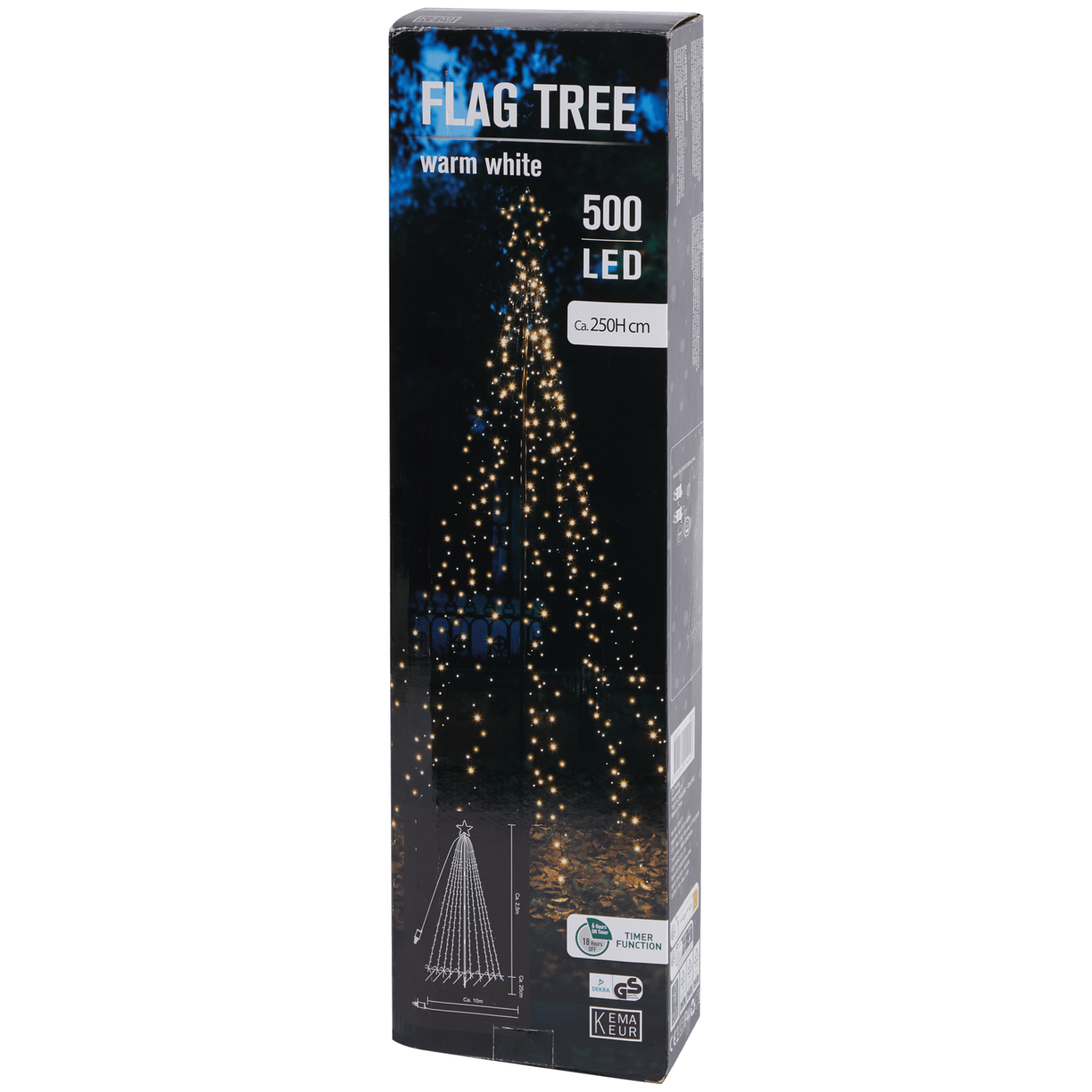 Sapin de Noël LED en métal XL