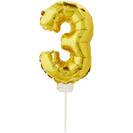 Zahlen-Folienballon