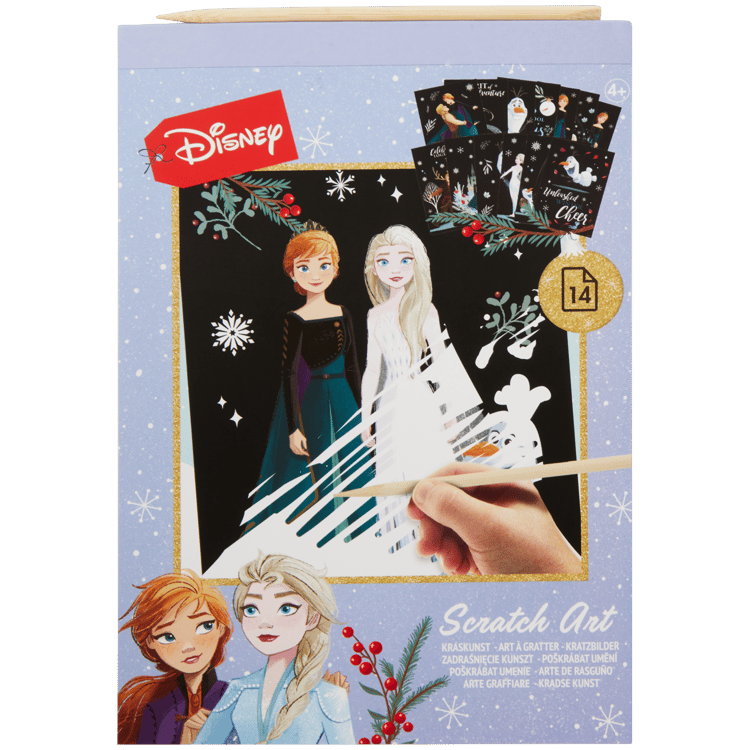 Art à gratter de Noël Disney