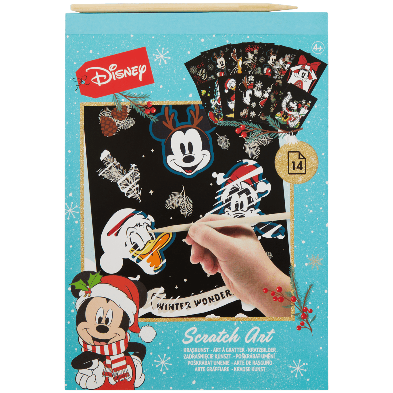 Disney kerst kraskaarten