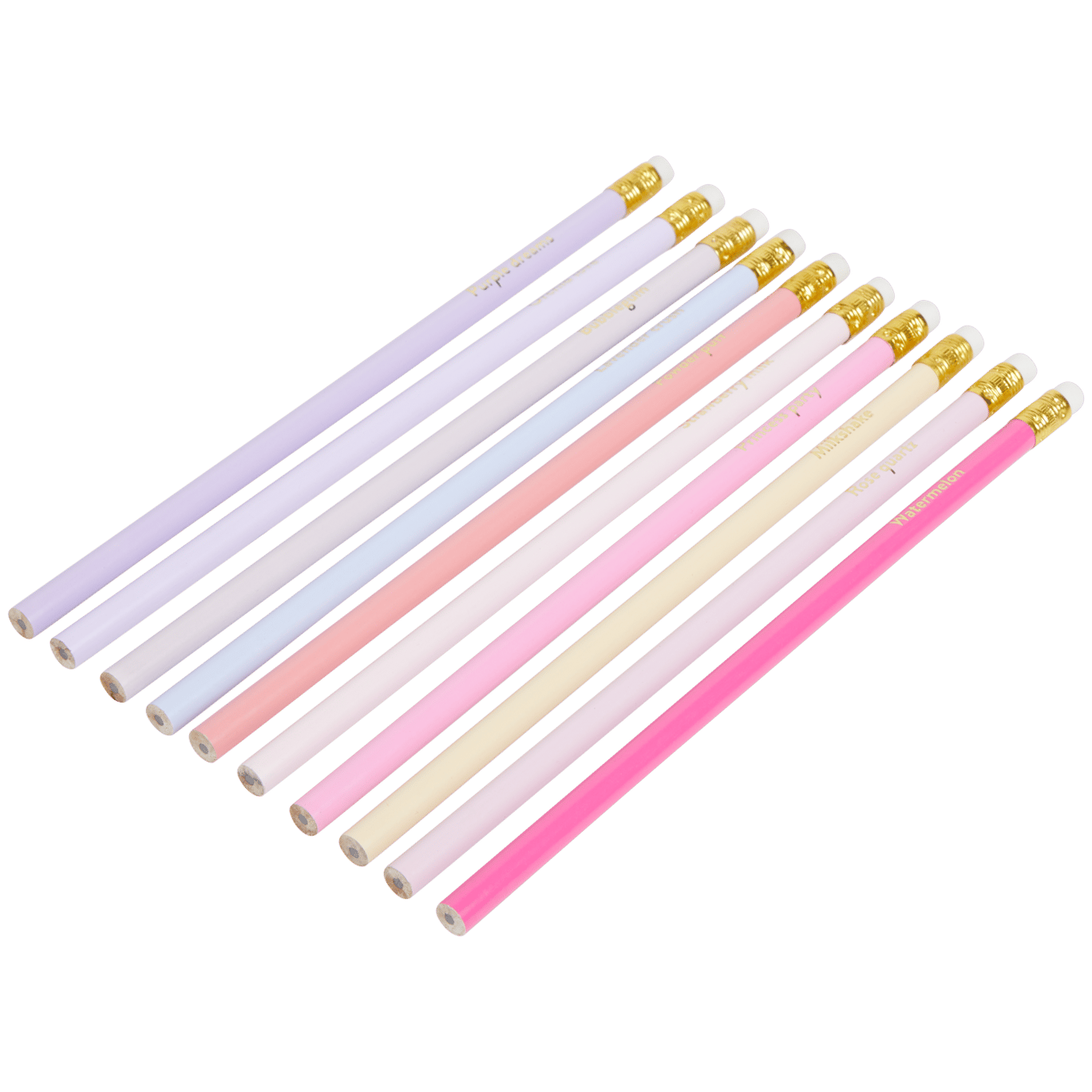 Glitzer-Bleistifte mit Radiergummi