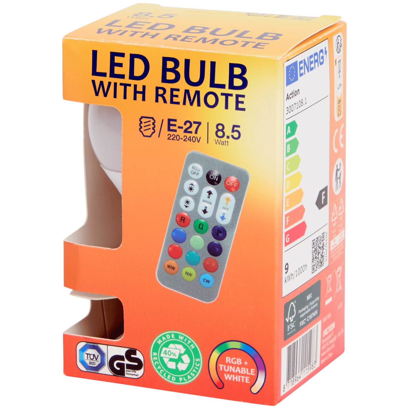 Mehrfarbige LED-Lampe