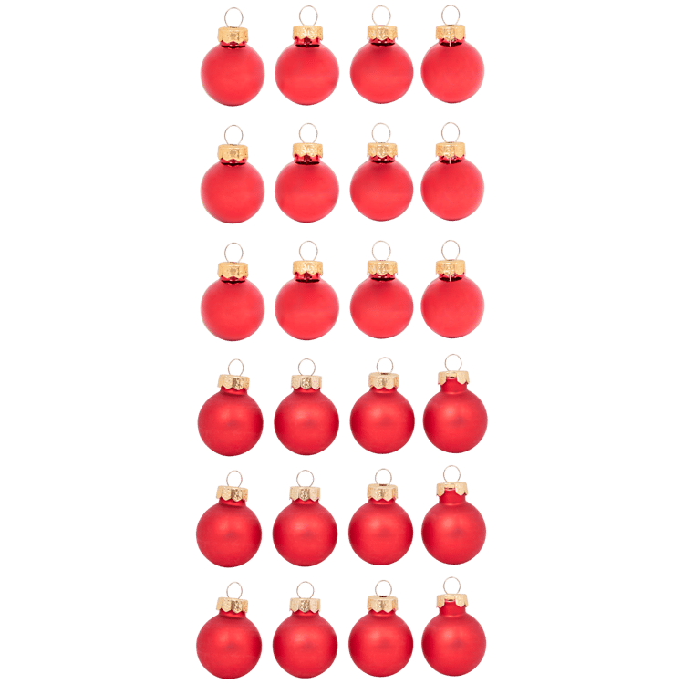 Mini-boules de Noël