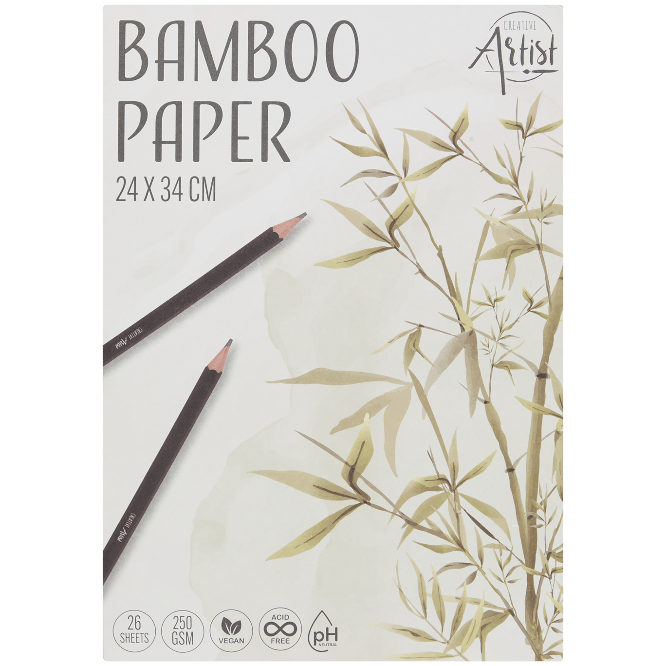 Bloc à dessin en papier de bambou