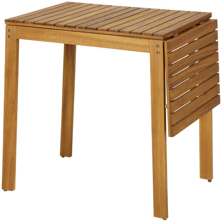 Ausziehbarer Gartentisch aus Holz