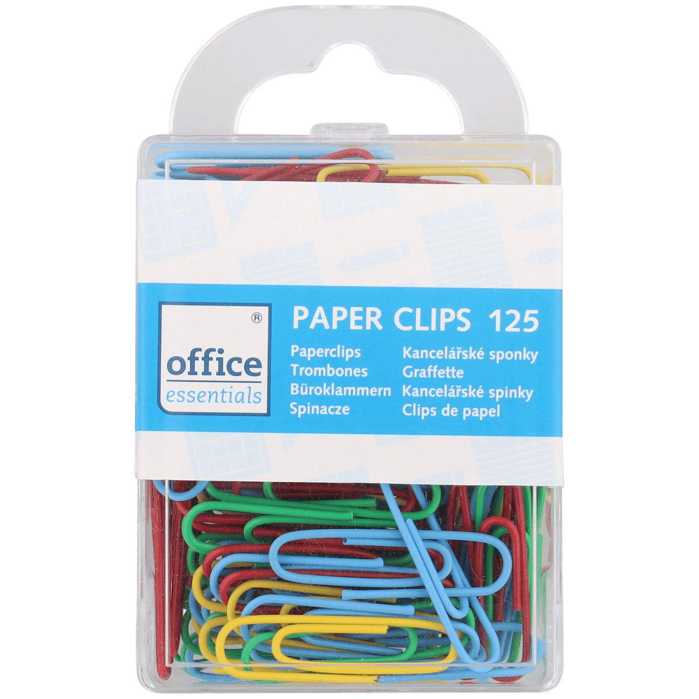Clips para papel Office Essentials