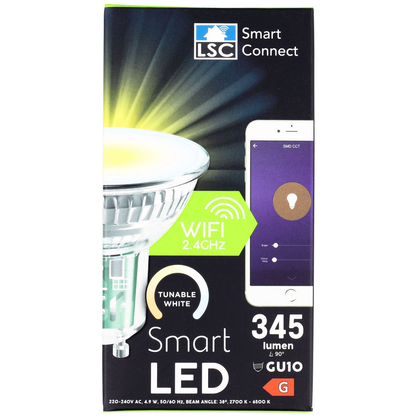 metalen willekeurig Actief LSC Smart Connect Smarte LED-Lampe | Action.com