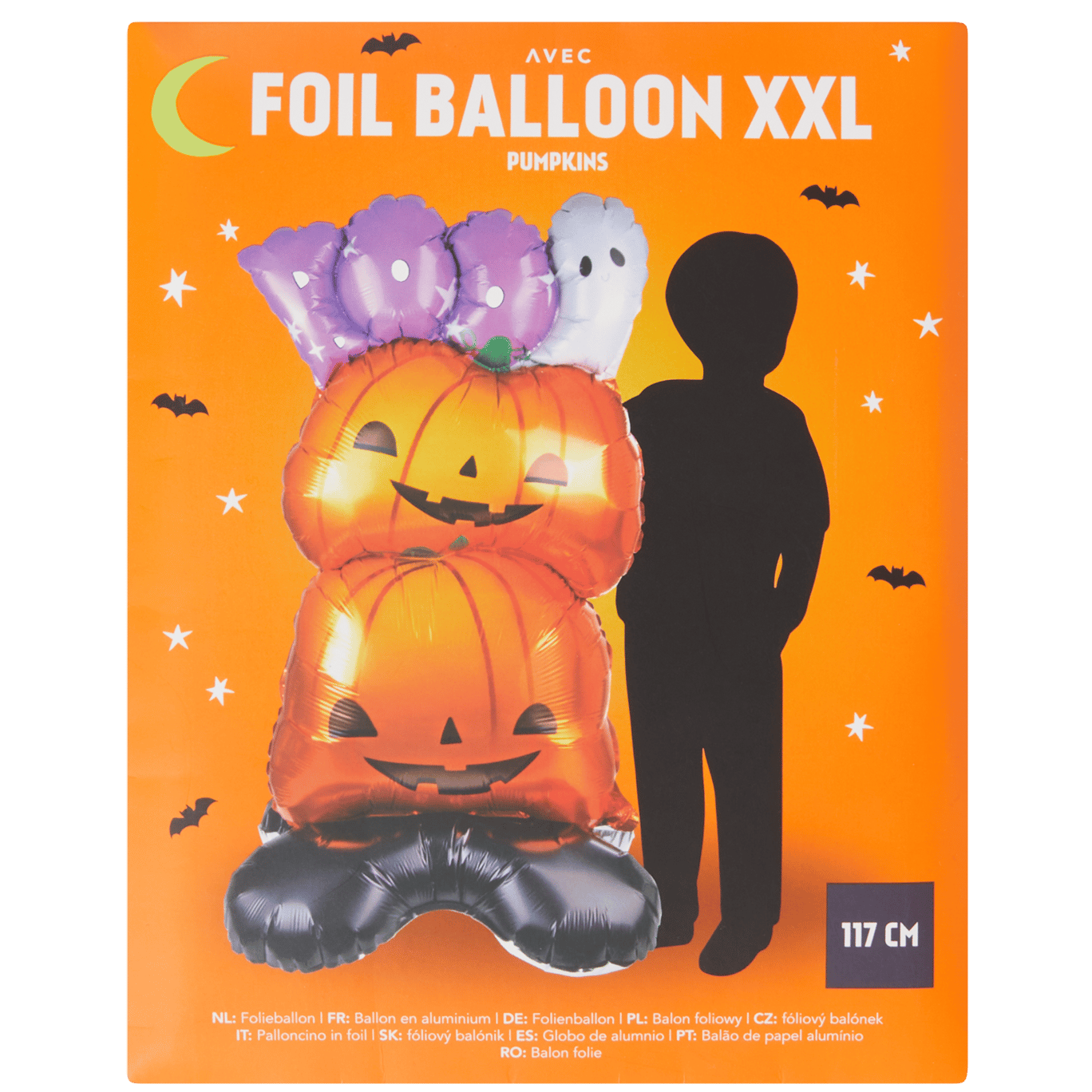 Palloncino XXL Avec Halloween