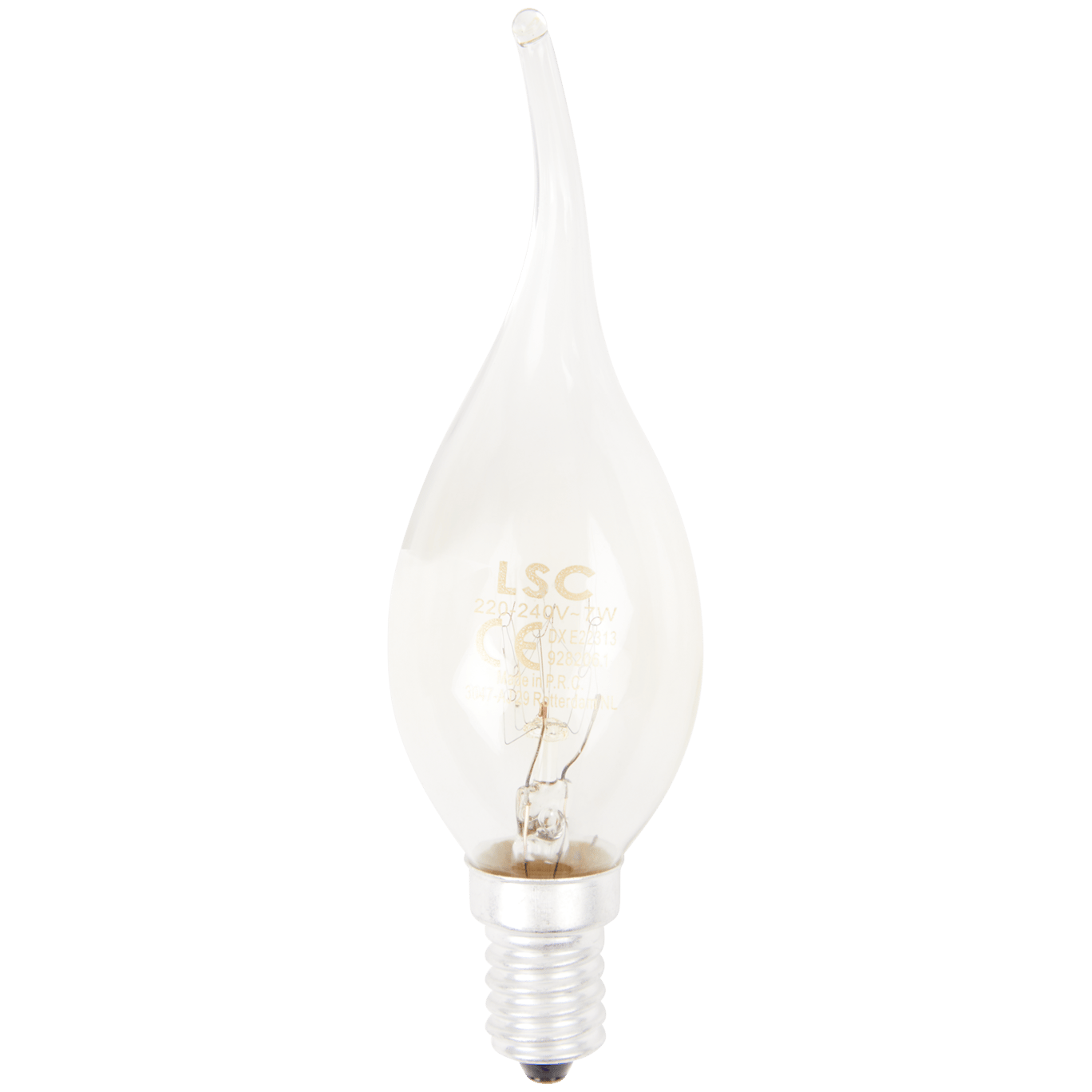 Ampoule à incandescence bougie LSC