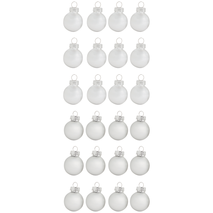 Mini-boules de Noël