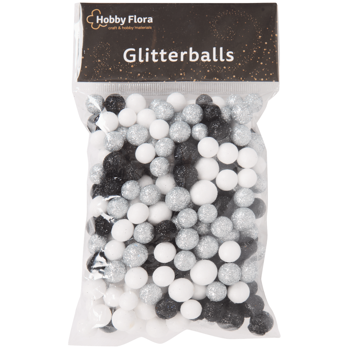 Hobby Flora hobbyparels met glitters