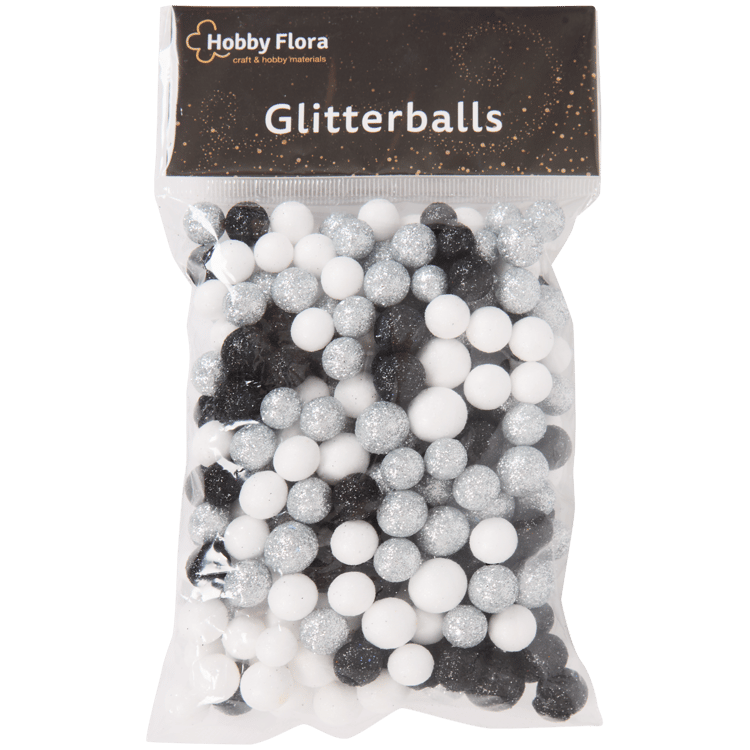 Perline per hobby con glitter Hobby Flora