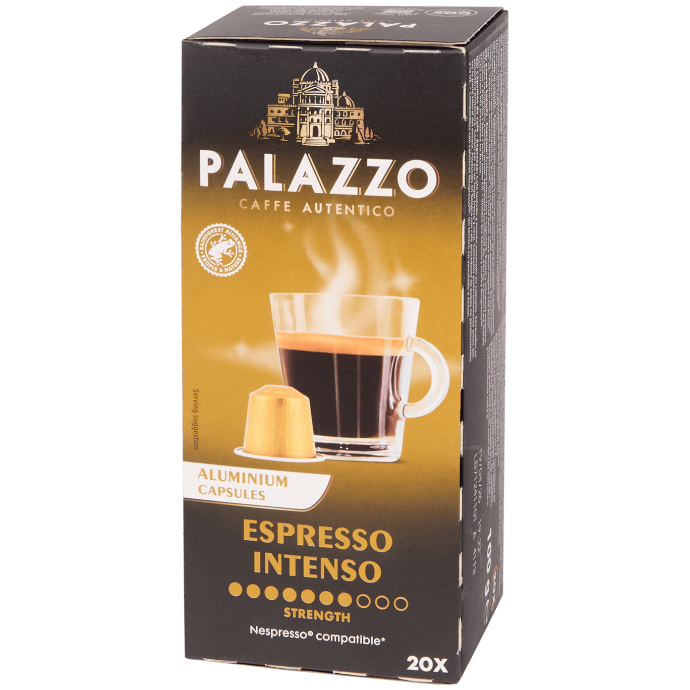 Palazzo koffiecups Espresso Intenso