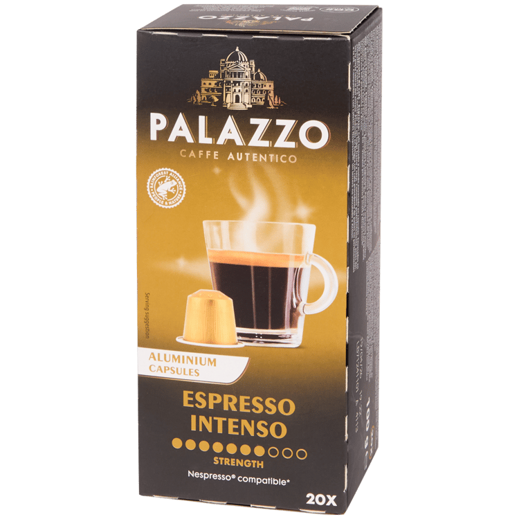 Capsules de café Palazzo Espresso Intenso