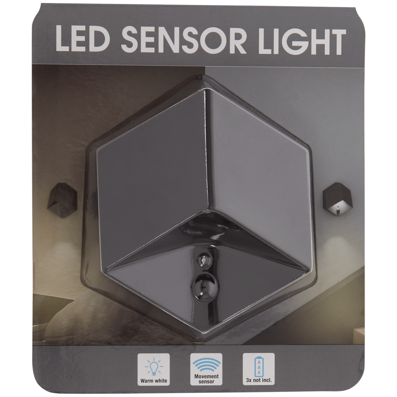 Wandlamp met sensor