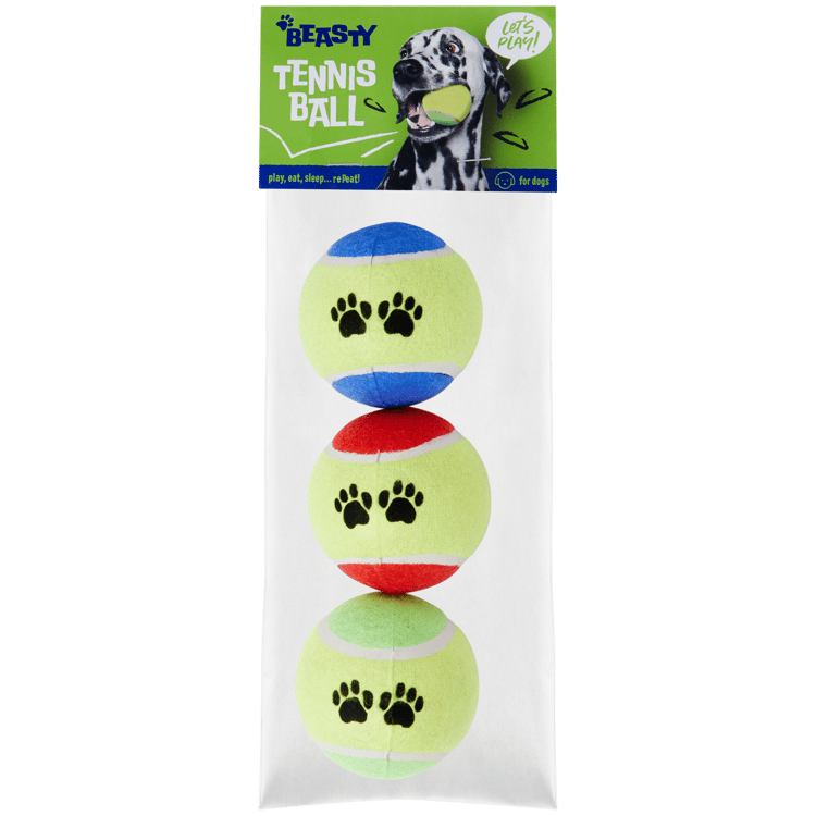 Balles de tennis pour chien Beasty