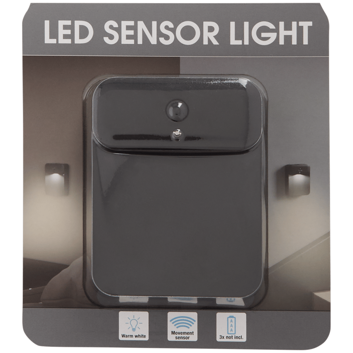 Wandlamp met sensor