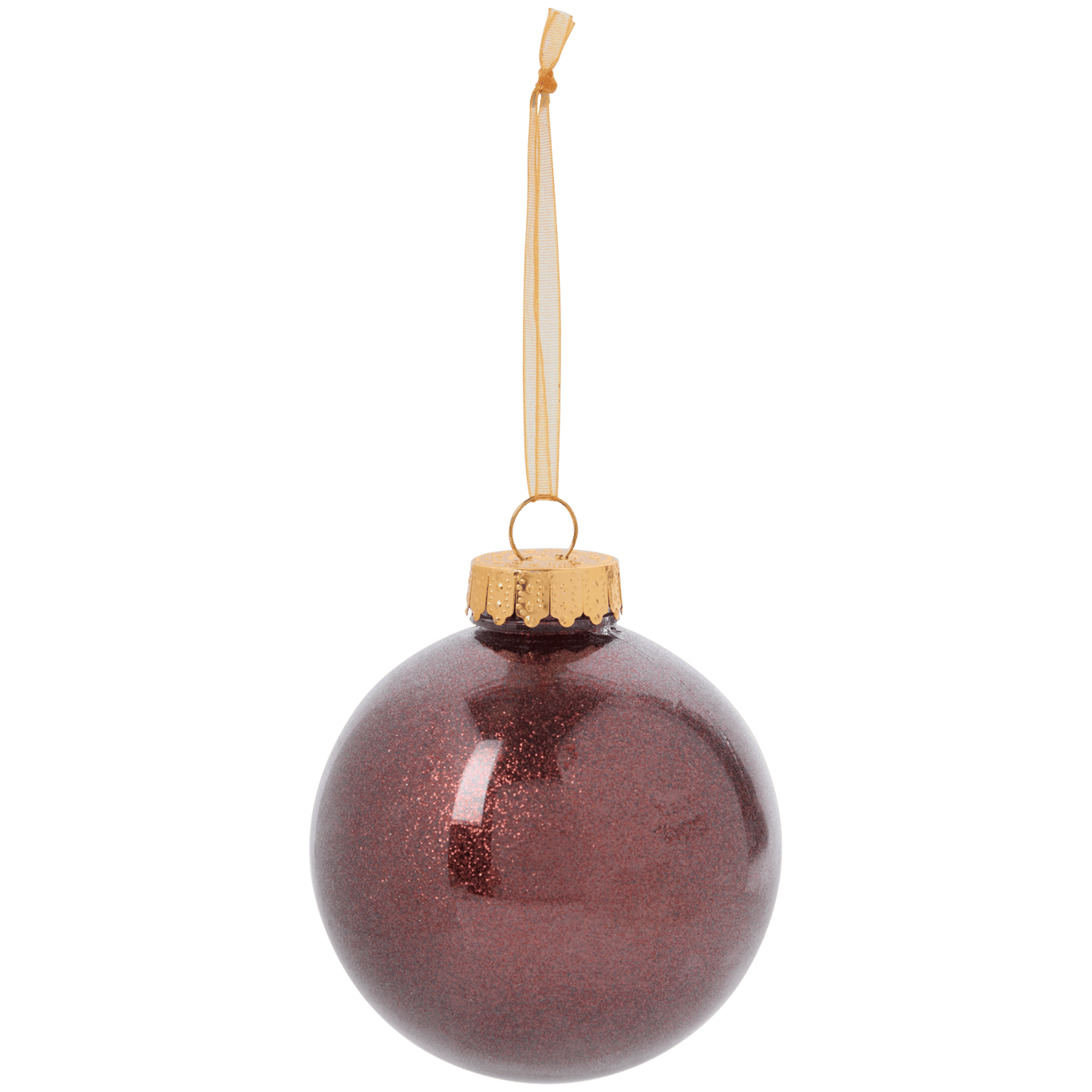 Boule Noël remplie de paillettes