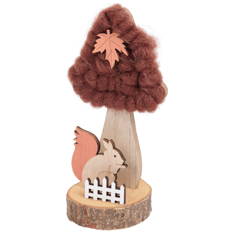 Decorazione autunnale con funghi