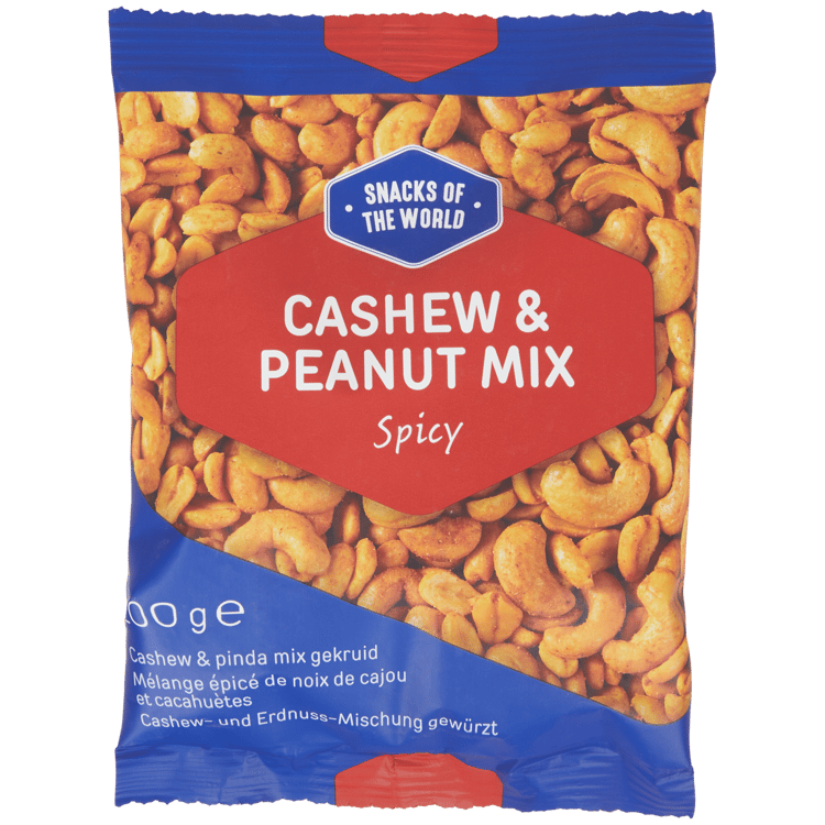 Snacks of the World Cashew-Erdnuss-Mischung Spicy