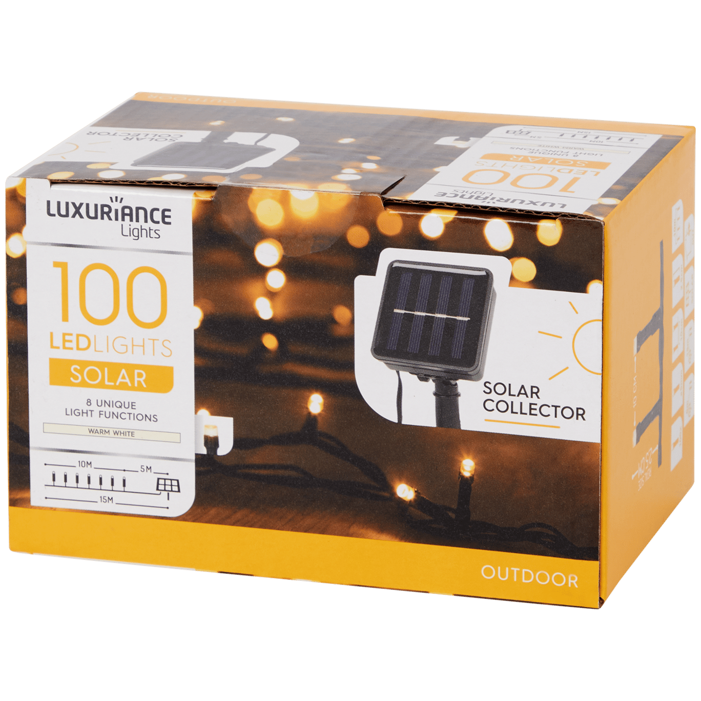 Luxuriance Lights Solar-Weihnachtsbeleuchtung