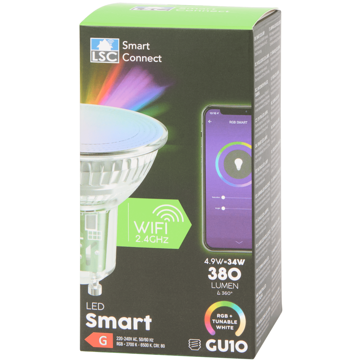 Bombilla LED inteligente LSC Smart Connect