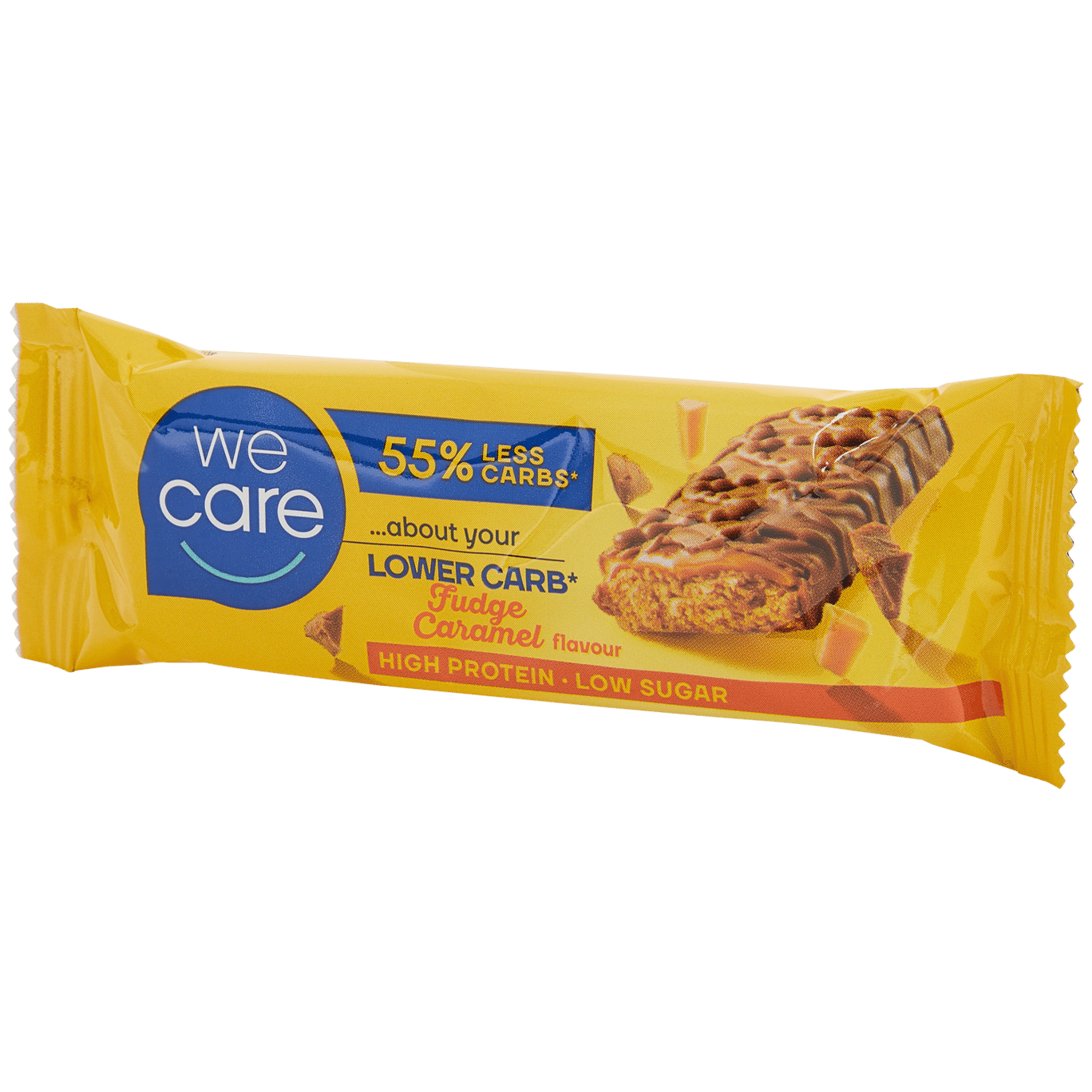 WeCare proteïnereep Fudge Caramel