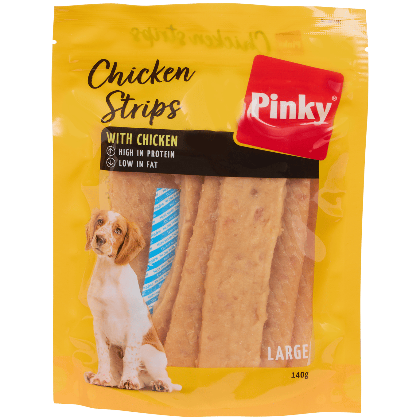 Snack para cães Pinky Chicken Strips