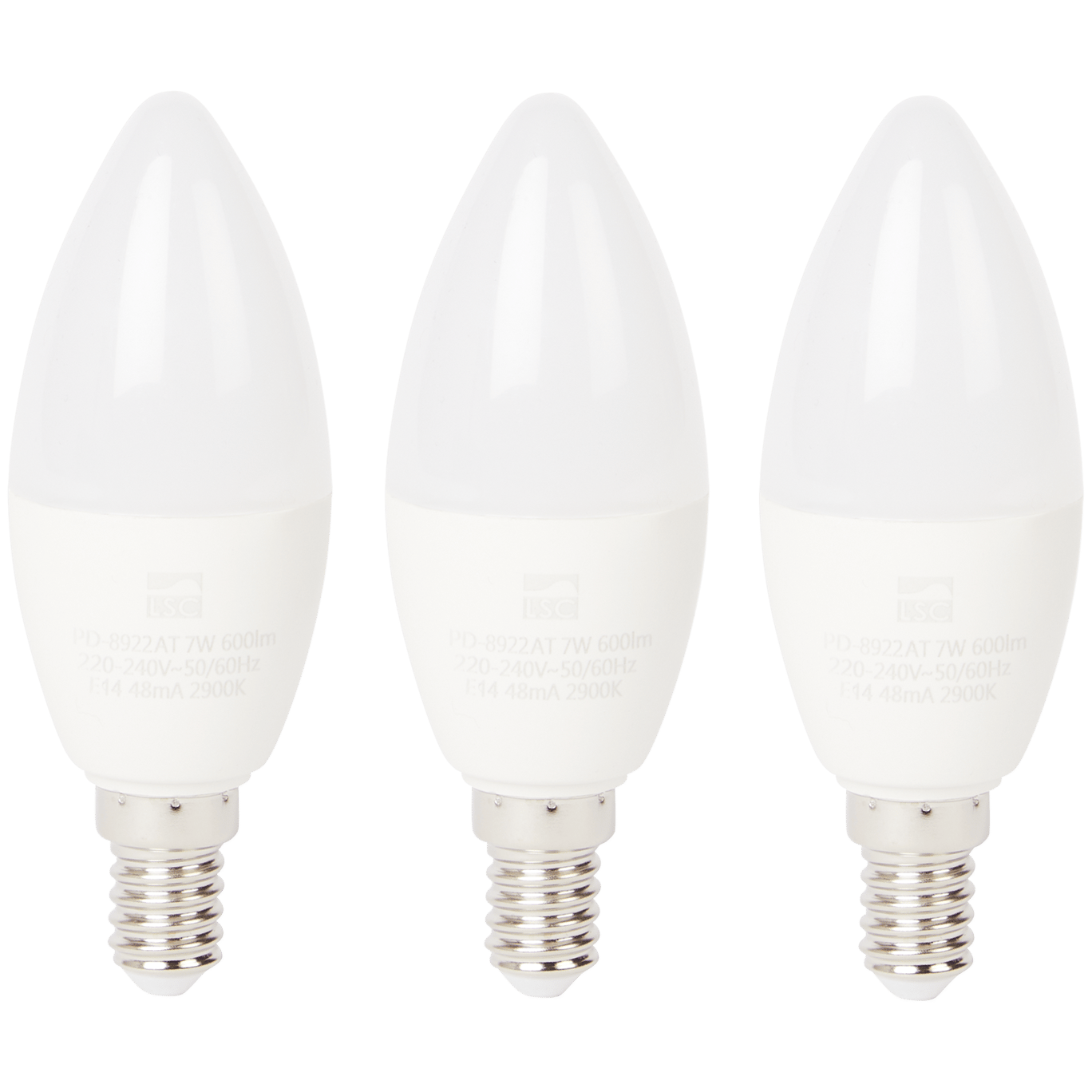 LED žárovky ve tvaru svíčky LSC