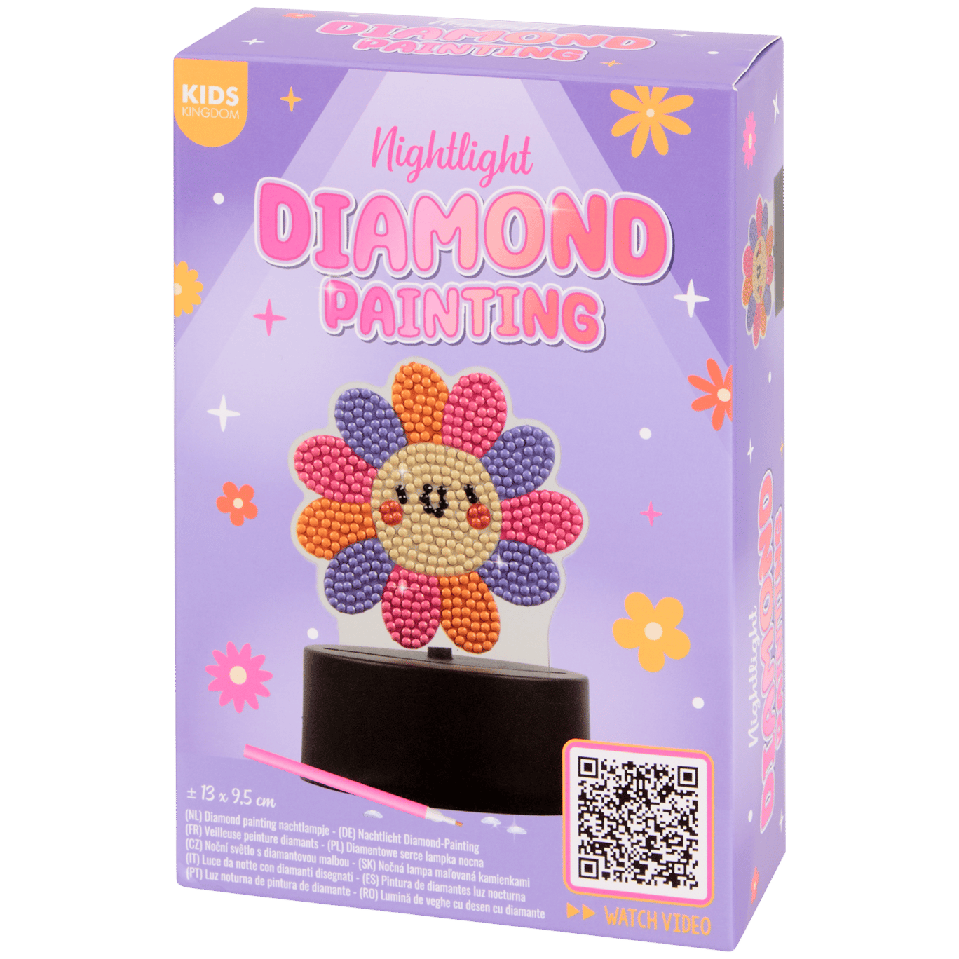 Lampada da notte in diamond painting Kids Kingdom