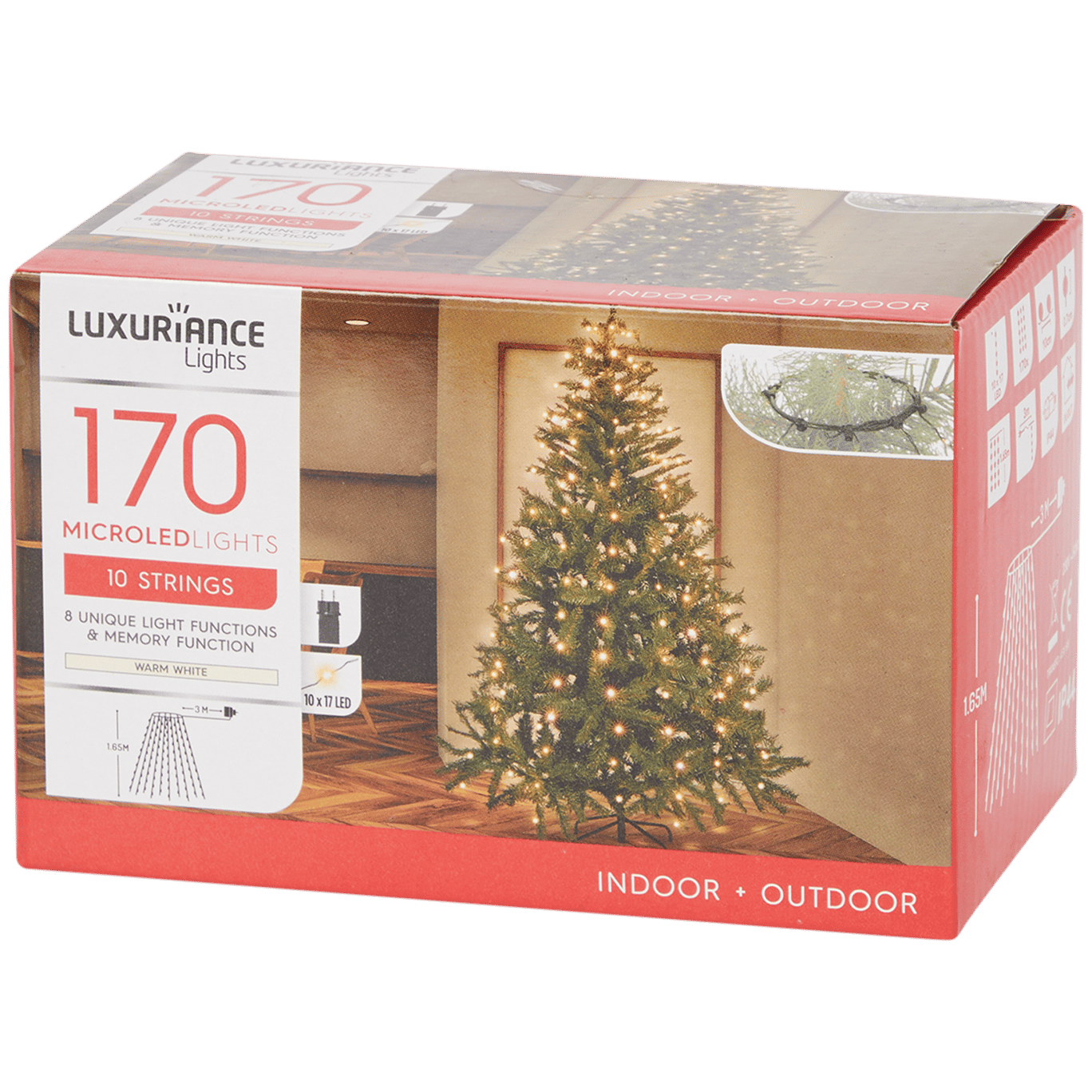 Luxuriance Lights kerstverlichting met ring