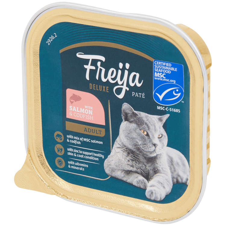 Comida para gatos Freija Deluxe Paté